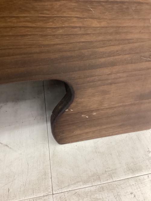 中国茶器 飾り棚 ブラウン 円形 木製