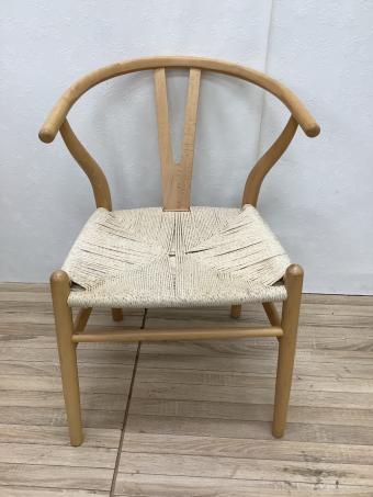 ダイニングチェアー ナチュラル リプロダクト Yチェアデザイン ペーパーコード