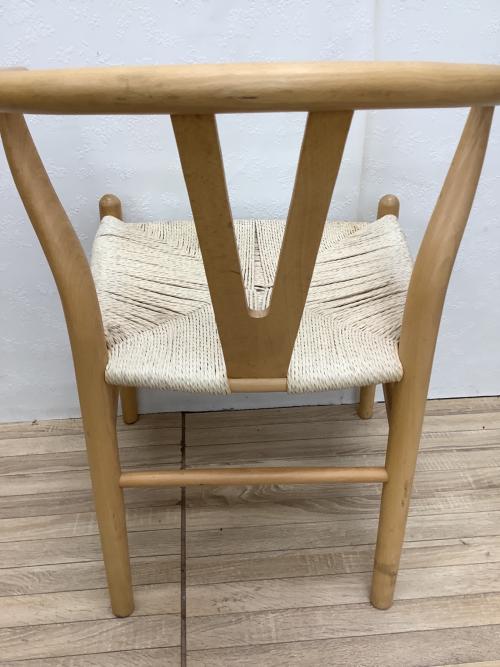 ダイニングチェアー ナチュラル リプロダクト Yチェアデザイン ペーパーコード