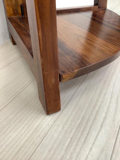 東京かんかん (トウキョウカンカン) コーナーラック ブラウン×ブラック 2段 IAPF-329