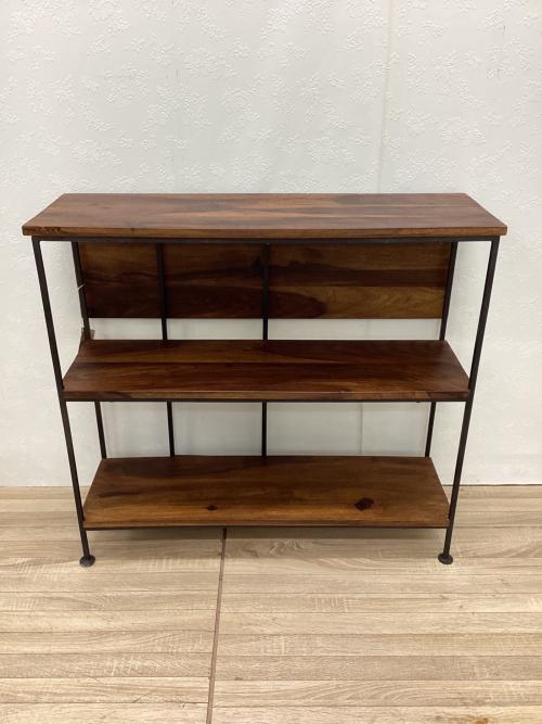 東京かんかん エクステンションテーブル ブラウン×ブラック IAPF-211