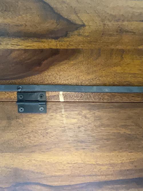 東京かんかん エクステンションテーブル ブラウン×ブラック IAPF-211