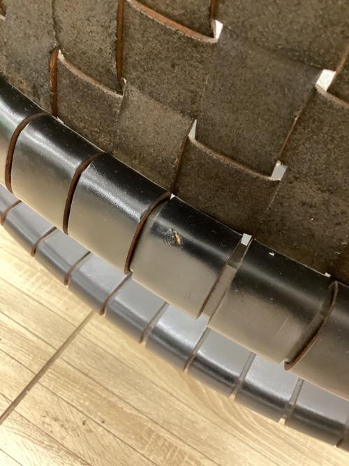 arflex (アルフレックス) ダイニングチェアー ブラック レザー NT