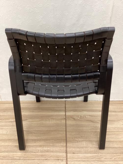 arflex (アルフレックス) ダイニングチェアー ブラック レザー NT