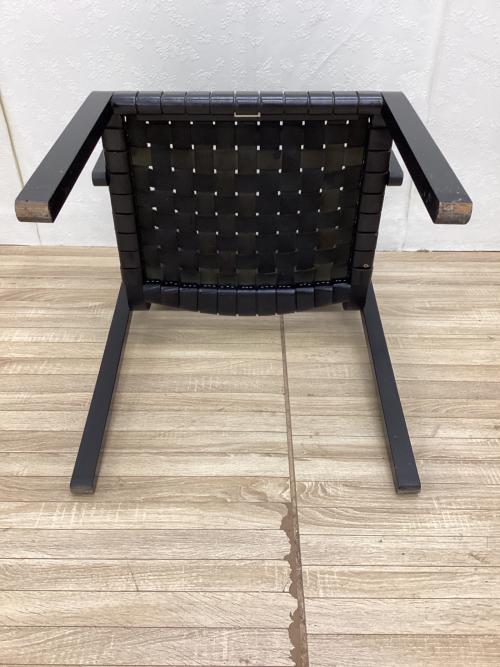 arflex (アルフレックス) ダイニングチェアー ブラック レザー NT