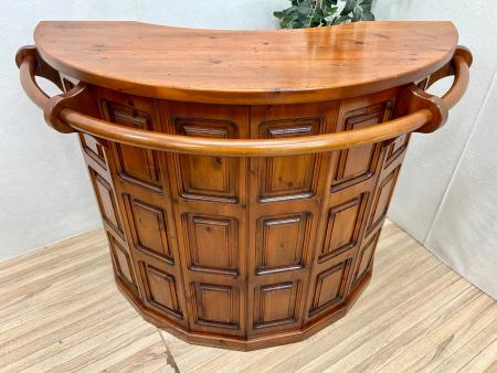 バーカウンター ブラウン バースツール2点セット MADE IN ITALY 3点