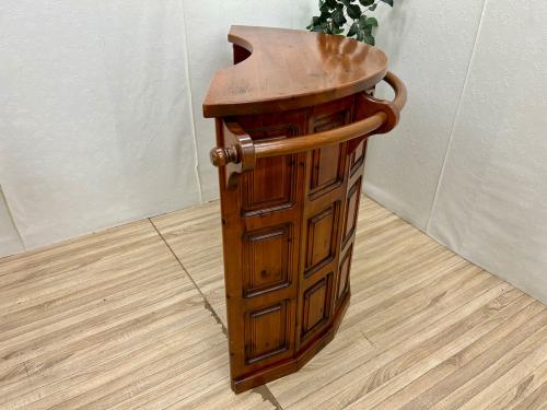 バーカウンター ブラウン バースツール2点セット MADE IN ITALY 3点セット Claudio