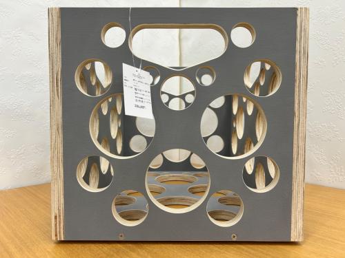 その他ブランド (ソノタブランド) レコードクレート グレー