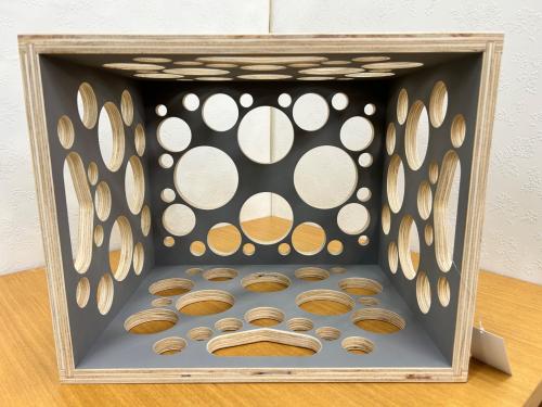 その他ブランド (ソノタブランド) レコードクレート グレー