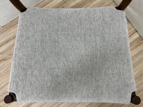 MasterWal (マスターウォール) ダイニングチェアー ブラウン×ベージュ ウォールナット YU UC8 小林幹也