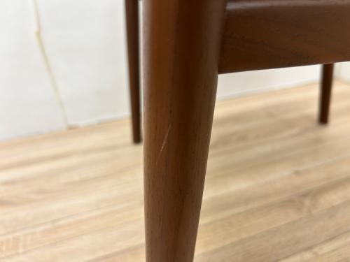 MasterWal (マスターウォール) ダイニングチェアー ブラウン×ベージュ ウォールナット YU UC8 小林幹也