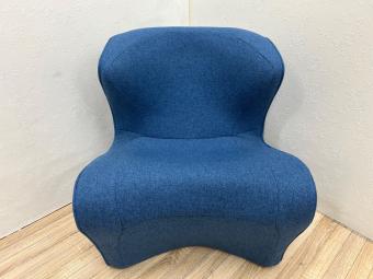 MTG (エムティージー) スタイルドクターチェアプラス ブルー 1人掛け BS-DP2244F-A