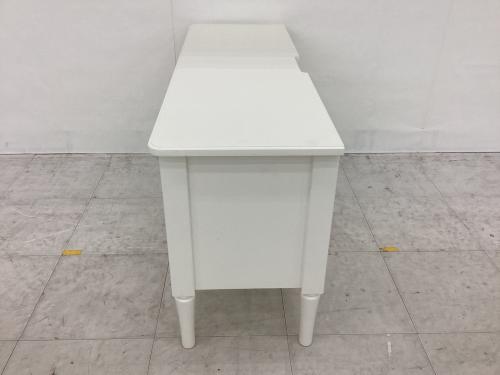 Franc franc (フランフラン) テレビボード ホワイト 2枚扉 引き出し付 MIO 幅:約98㎝