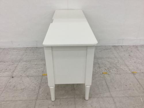 Franc franc (フランフラン) テレビボード ホワイト 2枚扉 引き出し付 MIO 幅:約98㎝