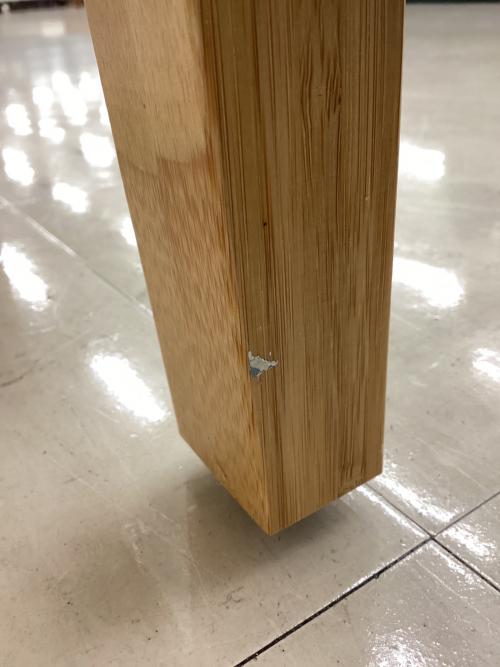 IKEA (イケア) ハンガーラック ナチュラル 1枚スライド扉 竹 NORDKISA 幅:約120㎝