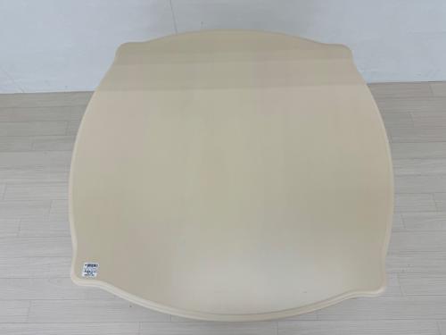 東海家具 ダイニングテーブル ホワイト エレクラダイニングテーブル８５×８５ エレガントクラシック
