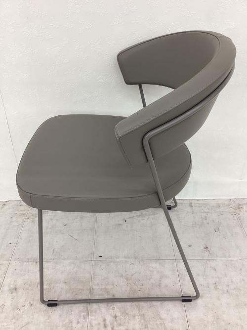 CALLIGARIS (カリガリス) ダイニングチェアー トープ ニューヨークダイニングチェア 1人掛け 本革 コヌビア