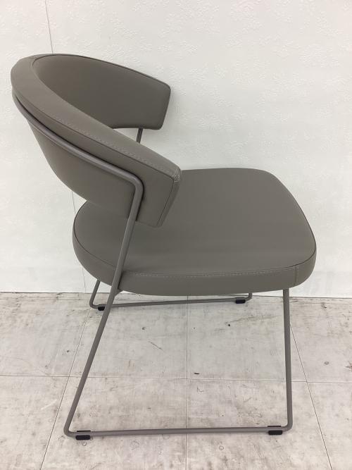 CALLIGARIS (カリガリス) ダイニングチェアー トープ ニューヨークダイニングチェア 1人掛け 本革 コヌビア