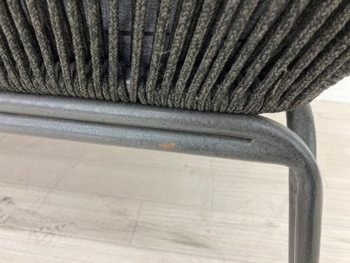 La Forma 2人掛けソファー グレー×ブラック 2人掛け BERNON SOFA