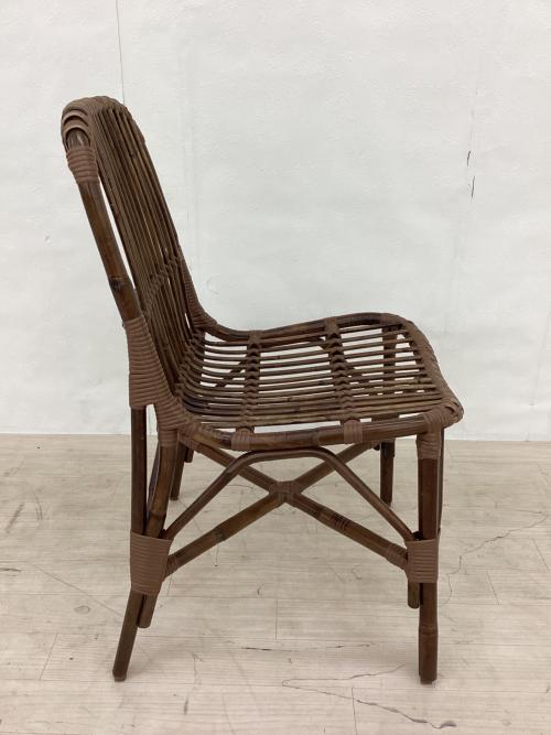 Knot antiques (ノットアンティークス) ダイニングチェアー ブラウン Dejavu