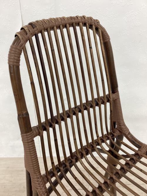 Knot antiques (ノットアンティークス) ダイニングチェアー ブラウン Dejavu