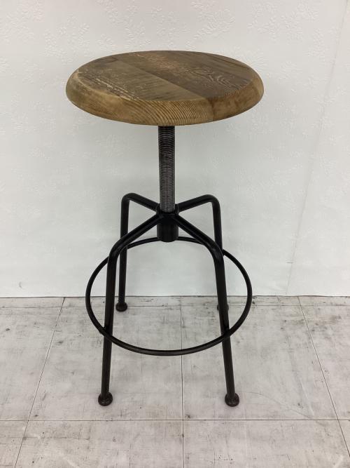 Knot antiques (ノットアンティークス) スツール ナチュラル×ブラック Sサイズ CONVEXⅢ STOOL