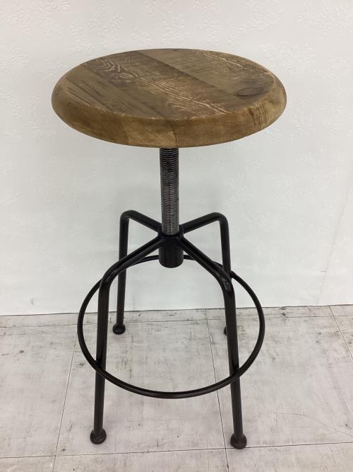 Knot antiques (ノットアンティークス) スツール ナチュラル×ブラック Sサイズ CONVEXⅢ STOOL