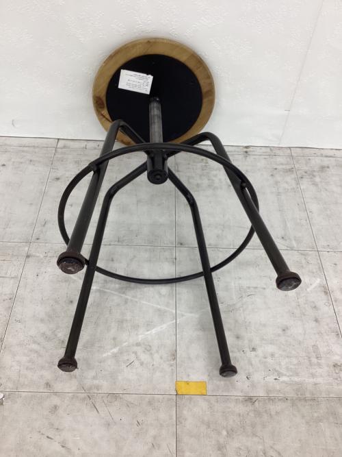 Knot antiques (ノットアンティークス) スツール ナチュラル×ブラック Sサイズ CONVEXⅢ STOOL