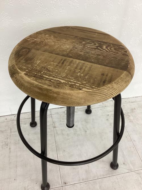 Knot antiques (ノットアンティークス) スツール ナチュラル×ブラック Sサイズ CONVEXⅢ STOOL