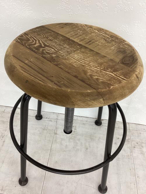 Knot antiques (ノットアンティークス) スツール ナチュラル×ブラック Sサイズ CONVEXⅢ STOOL