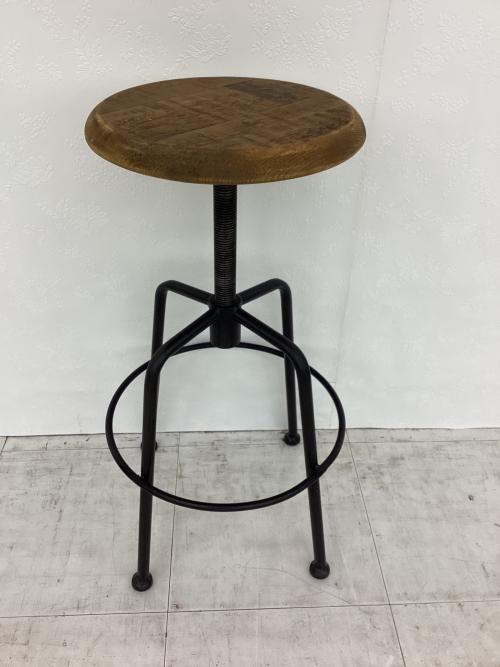 Knot antiques (ノットアンティークス) スツール ナチュラル×ブラック Sサイズ CONVEXⅢ STOOL