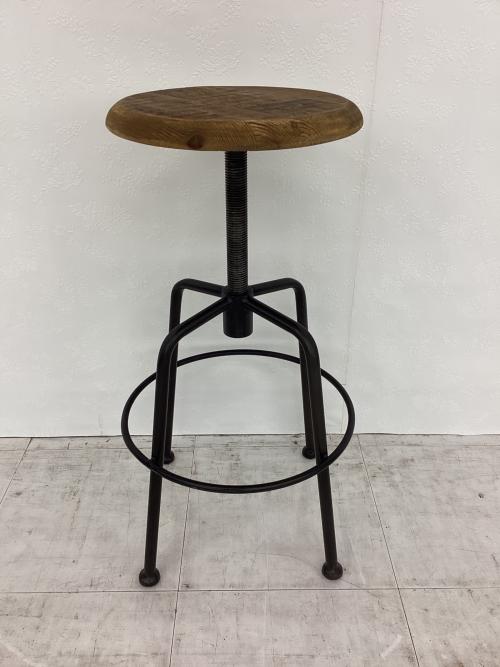 Knot antiques (ノットアンティークス) スツール ナチュラル×ブラック Sサイズ CONVEXⅢ STOOL