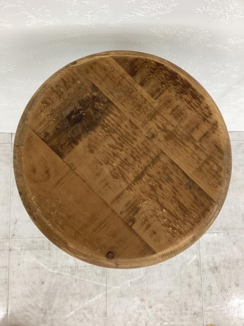 Knot antiques (ノットアンティークス) スツール ナチュラル×ブラック Sサイズ CONVEXⅢ STOOL