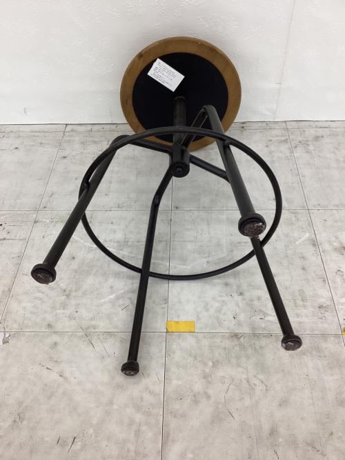 Knot antiques (ノットアンティークス) スツール ナチュラル×ブラック Sサイズ CONVEXⅢ STOOL