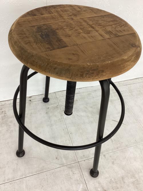 Knot antiques (ノットアンティークス) スツール ナチュラル×ブラック Sサイズ CONVEXⅢ STOOL