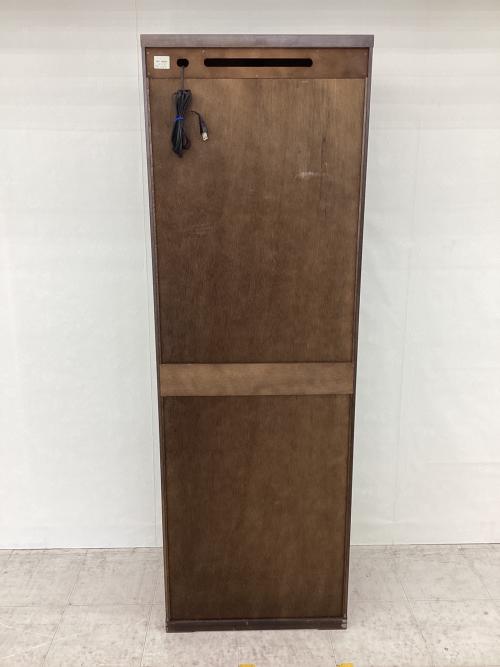 ㈲ハギタ コレクションボード ナチュラル ガラス扉/ダウンライト付/アンティーク調 木製