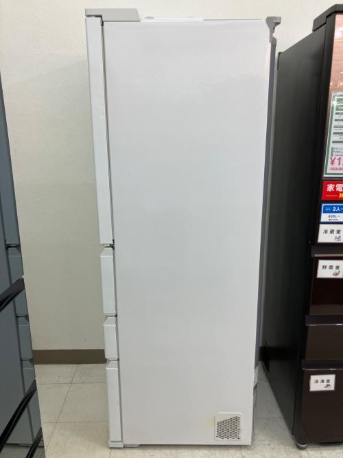 SHARP (シャープ) 6ドア冷蔵庫 左側面ヘコミ・2段目トレー下シミ・右側面変色・キズ有 ファン式 SJ-MF50J 2022年製 504L 150L クリーニング済