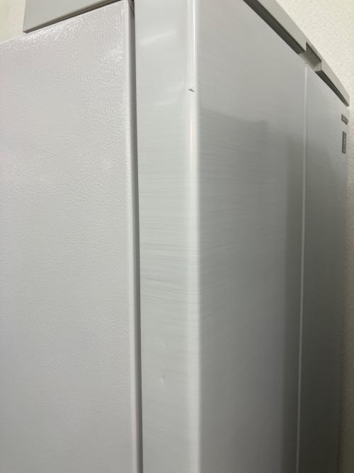 SHARP (シャープ) 6ドア冷蔵庫 左側面ヘコミ・2段目トレー下シミ・右側面変色・キズ有 ファン式 SJ-MF50J 2022年製 504L 150L クリーニング済
