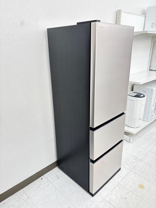 HITACHI (ヒタチ) 3ドア冷蔵庫 0053 R-V38SVL 2023年製 375Ｌ 75Ｌ クリーニング済