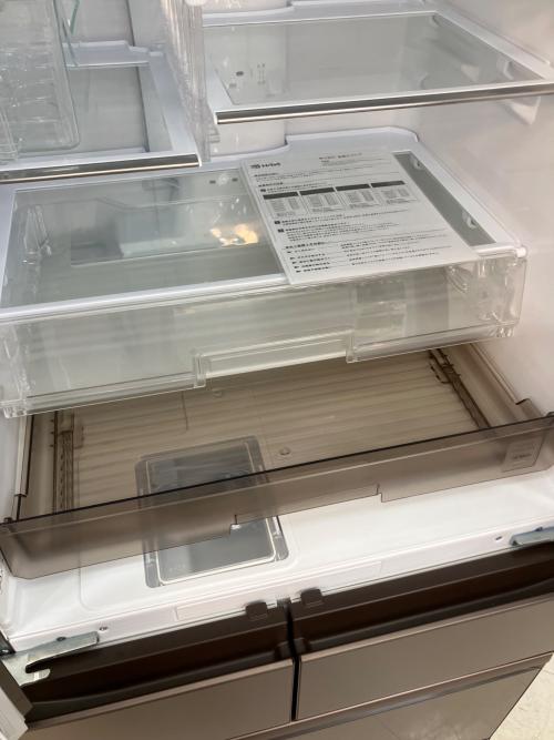 MITSUBISHI (ミツビシ) 6ドア冷蔵庫 0053 MR-WZ50J-XT 2023年製 495L 136L クリーニング済