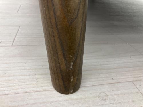 3人掛けソファー ベージュ×ブラウン 3人掛け 合皮