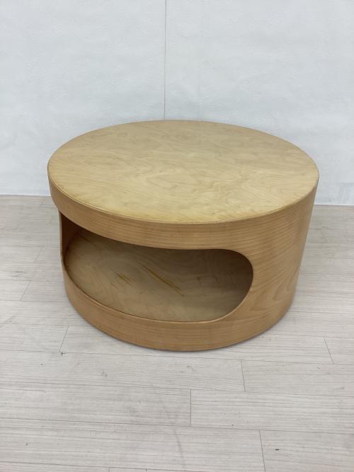 VILLA MILANO センターテーブル ナチュラル 木製 Settanta Round Table