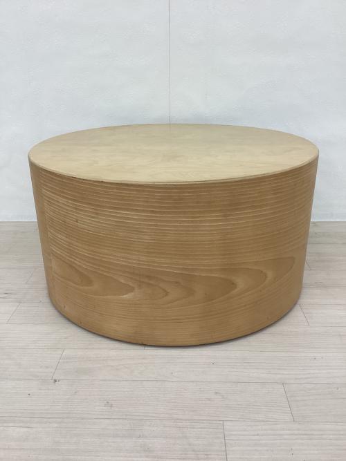 VILLA MILANO センターテーブル ナチュラル 木製 Settanta Round Table