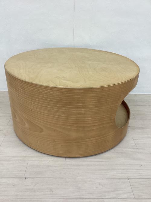 VILLA MILANO センターテーブル ナチュラル 木製 Settanta Round Table