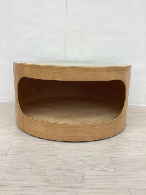 VILLA MILANO センターテーブル ナチュラル 木製 Settanta Round Table