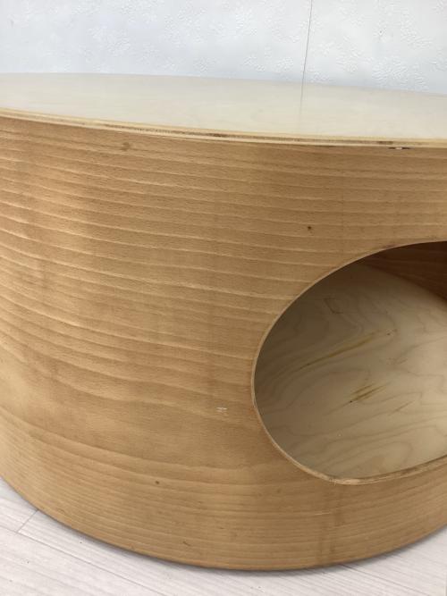 VILLA MILANO センターテーブル ナチュラル 木製 Settanta Round Table