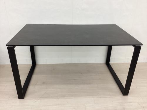 ニトリ ダイニング5点セット グレー×ホワイト 天板、脚スレ有