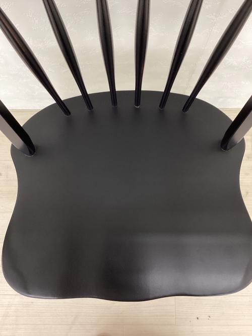 ASHLEY WILLIAMS (アシュリーウィリアムズ) チェア ブラック D322-04 木製 HOOPBACK SIDE CHAIR