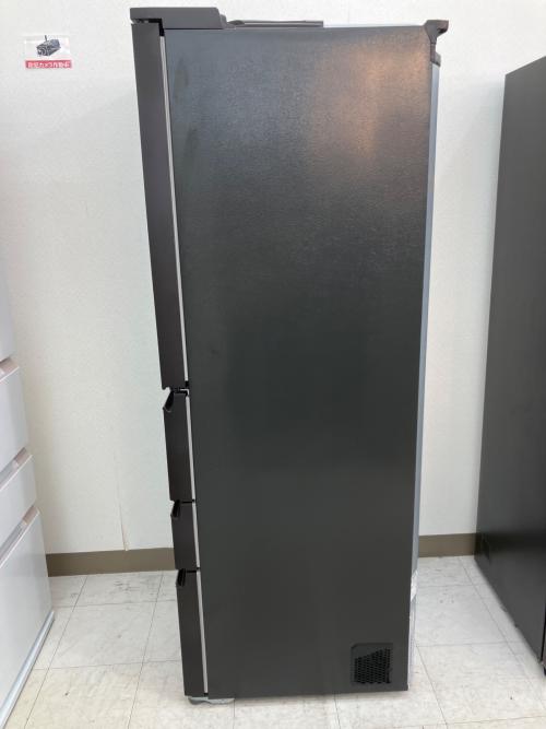 SAHRP 6ドア冷蔵庫 冷凍庫右側レール部分割れ有 SJ-GK50J-T 2022年製 504L 150L 取扱説明書付 クリーニング済