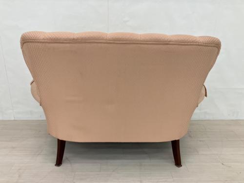 art forma (アートフォーマ) 2人掛けソファー ピンク 2人掛け/オットマン付き OSU001 ファブリック ヘイスティング